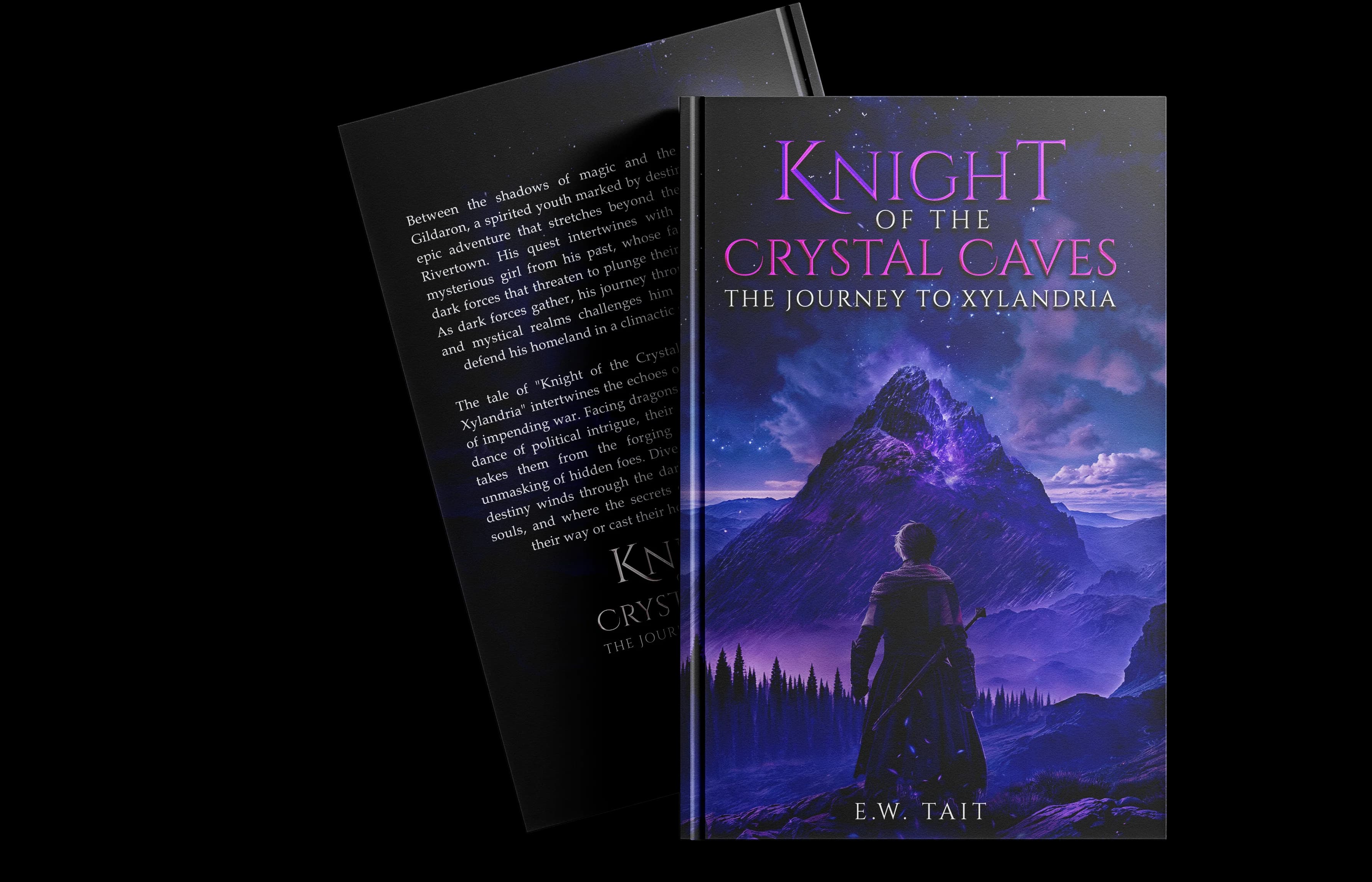 Featured fantasy book cover for call to action